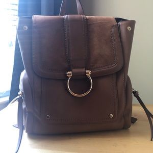 Aldo cognac backpack